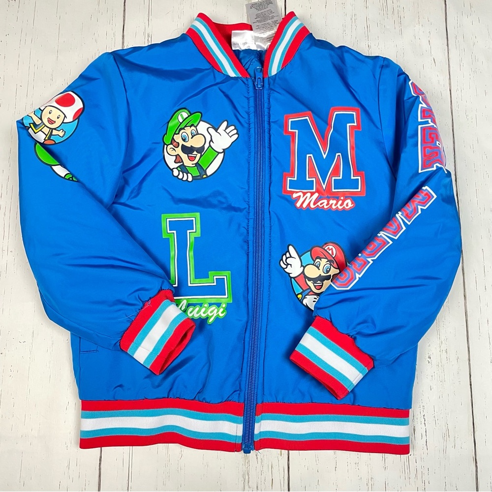 Super Mario Bomber Jacket-Issac Morris Limited, New York